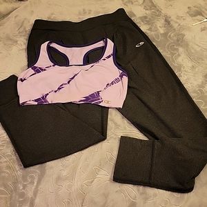 Women's athletic set by Champion